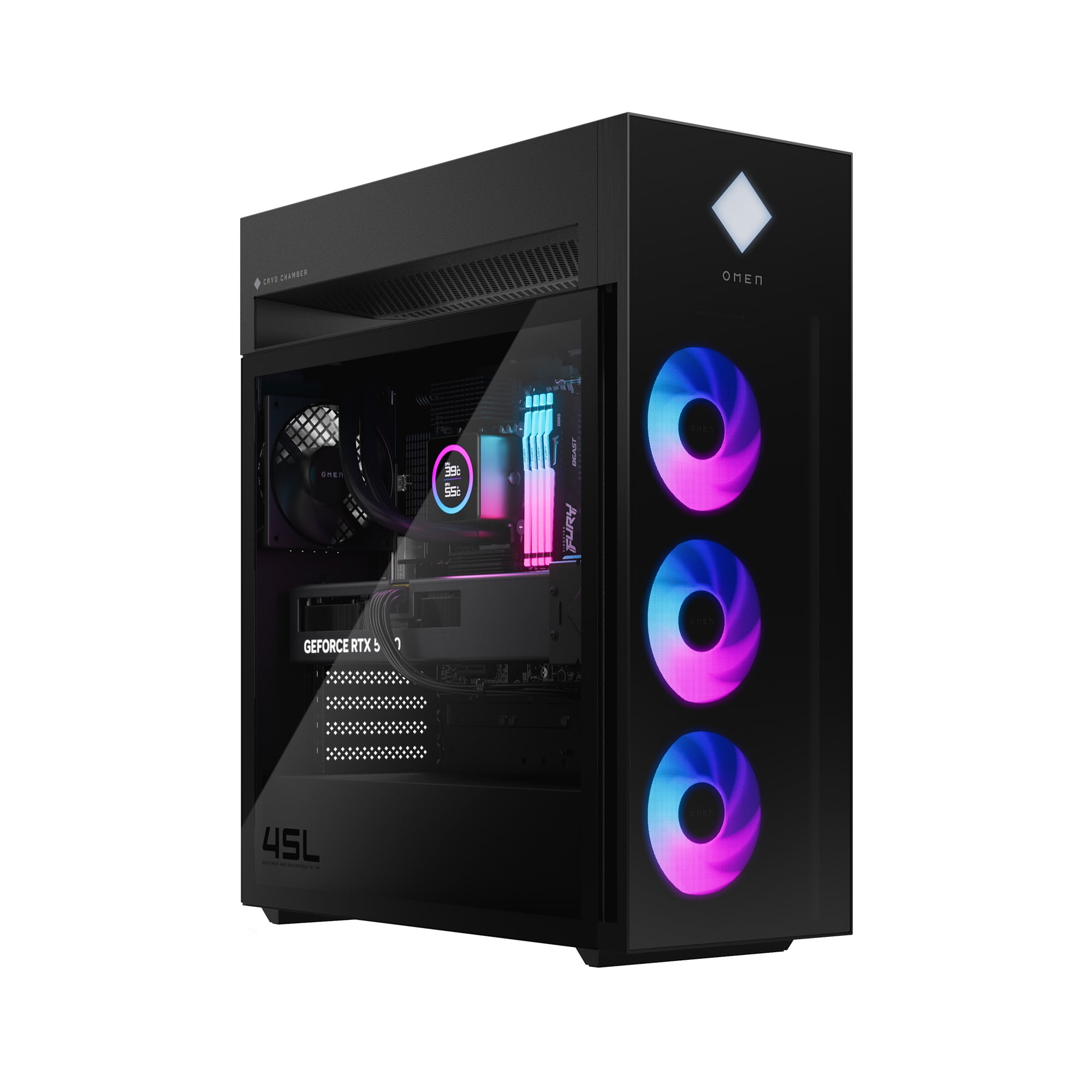 OMEN HP 45L 【RTX3080ti】 HP OMEN 45L Gaming Desktop, GT22-1000i - Walmart.com