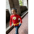 thumbnail image 4 of DC Comics Justice League Batman Superman The Flash Toddler Boys 4 Pack Costume Long Sleeve T-Shirts Toddler to Big Kid, 4 of 5