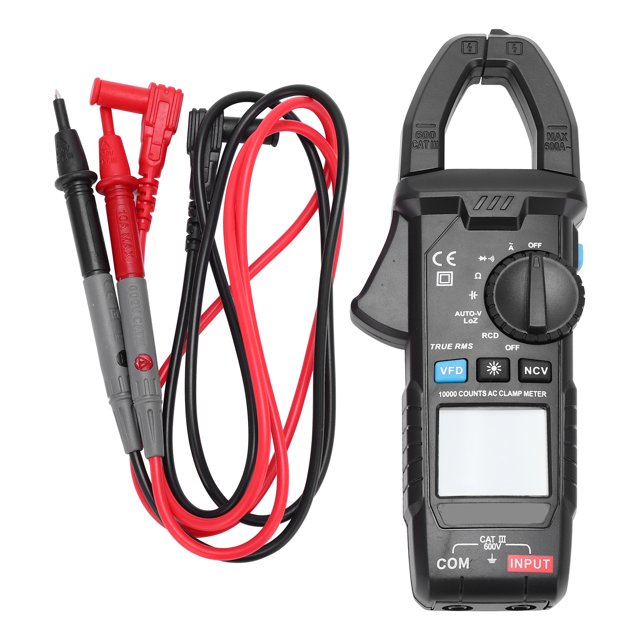 Pinza amperimétrica de mano, CM83B 600A/600V Multímetro de pinza digital Pinza amperimétrica Rendimiento finamente sintonizado VoborMX herramienta