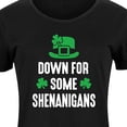 thumbnail image 3 of Instant Message - Down For Some Shenanigans - Women's Any Way Dress, 3 of 7