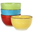 thumbnail image 4 of Elama Mason 12 Piece Double Bowl Stoneware Dinnerware Set in Assorted Colors, 4 of 7