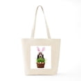thumbnail image 6 of CafePress - Easter Basset Hound Tote Bag - Unisex Canvas Tote Bag, Beige, 1-Piece, 6 of 7