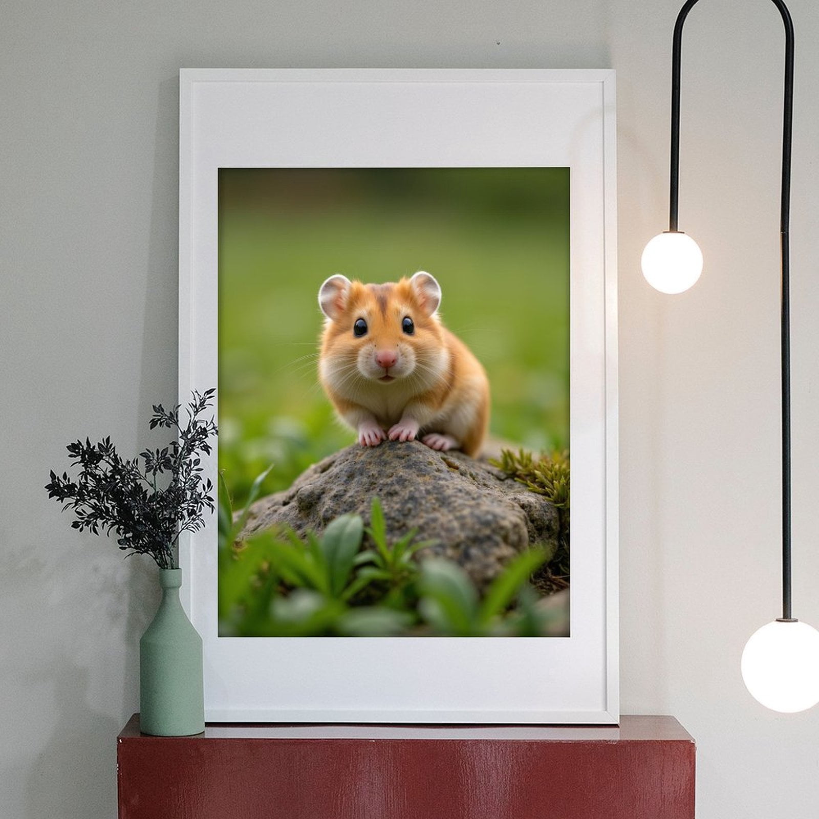 Diamond Art Kit for Adults, Small Animal On Rock Nature Scene Diamond Painting for Adults Beginners, 5D DIY Diamond Art Painting Kits, Colorful Diamond Painting Craft for Home Decor 12x16