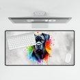 thumbnail image 4 of Watercolor Drip Cane Corso Pop Art Colorful Portrait Artwork Desk Mat Full Keyboard Mouse Pad Italian Mastiff Dog Lover Gifts Idea Large Mousepad - 01009, 4 of 5