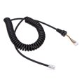 thumbnail image 2 of Cable de micrófono de repuesto para ft-8800R ft-8900R ft-7900R ft-8800 ft-8900, diseño de bobinado de resorte, duradero, portátil, antitracción perfke Cable de micrófono, 2 of 9