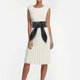 thumbnail image 4 of Women Wide Waist Belt Soft Leather Tied Wide Belt Bow Tie Waistband Sash Dress Belt Stylish Wrap Belt, 4 of 4