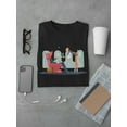 thumbnail image 3 of Business Class Plane Doodle Tee Men's -Image by Shutterstock, 3 of 4