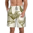 thumbnail image 1 of Fotbe Chickens Trajes de Baño Estampados para Hombre, Shorts de Verano de Secado Rápido, Ropa de Playa, Bañadores-X-Large, 1 of 6