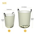 thumbnail image 3 of Hand Drawing Car Spring Grass Laundry Hamper Small Storage Basket/Toy Organizer/Dirty Clothes Bucket, 3 of 5