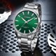 thumbnail image 3 of Reloj Masculino Casual Curren 8425 Plateado con Fondo Verde, 3 of 3