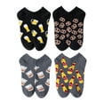 thumbnail image 5 of Men's Low Cut Socks, Adult Party Food Mystery Gift Box, 4-Pack, Size 6.5-12, 5 of 6
