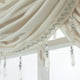 thumbnail image 5 of Cortinas de café Baoblaze hechas a mano Cenefas de Cocina Estilo elegante para baño Cocina Sala de estar Ventanas Rod Pocket Cortinas pequeñas 1 blanco, 5 of 8