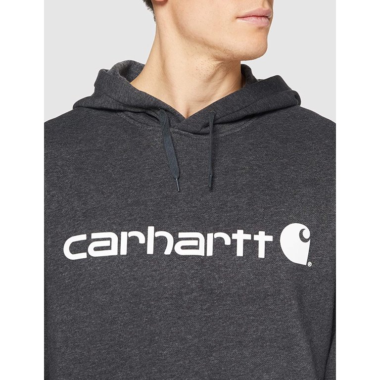 Carhartt Men's Force Delmont Signature Graphic Hooded Sweatshirt -  Walmart.com