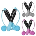 thumbnail image 3 of Opolski Gym Student Counter Counting Jump Rope Adjustable Skipping Wire Fitness Gear, 3 of 8