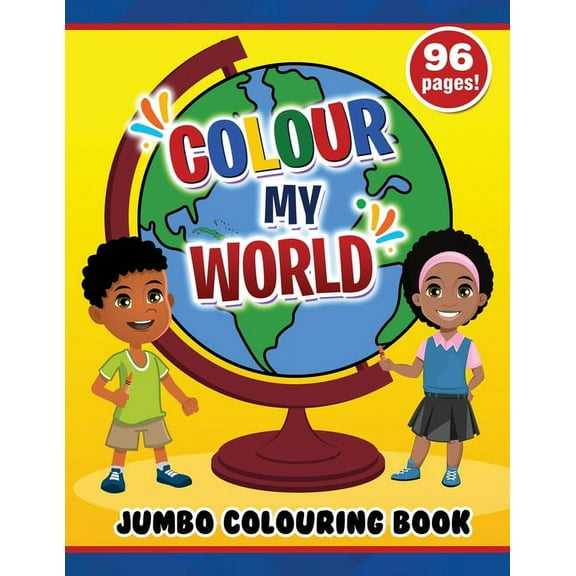 Colour My World Jumbo Colouring Book (Paperback)