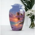 thumbnail image 7 of Sunset Beach Urn For Ashes For Men - Large 10 Inch Urns For Human Ashes Adult - Ocean Cremation Urn For Mom - Urns For Adult Female ( Size:- 10 Inch ), 7 of 7