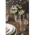 thumbnail image 3 of Bormioli Rocco Romantic Stemware - Embossed Vintage Style Glass with Stem, BPA Free 10.75 oz, Clear New, 3 of 3