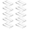 thumbnail image 2 of 10Pack Acrylic Sign Holders Clear Wedding Sign Table Number Holder Stands Reusable Transparent Acrylic Card Display Slot Stand for Wedding Photos Office Menu, 2 of 11