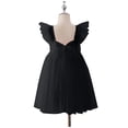 thumbnail image 7 of CHEEREAM Kids Cute Ruffle Elegant Summer Swing Birthday Party Dress Causal A-Line Square Neck Tulle Dresses For Girls, 7 of 7