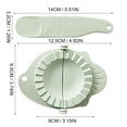 thumbnail image 1 of Kitchen Tool Dumpling Skin Mould Household Set Flower Dumpling Maker round Food Star Cookie Sandwich Bread for Kids Notes for Lunch Boxes for Baking Shapes Commercial Vac Sealer Bottle Sealer Cookie, 1 of 2