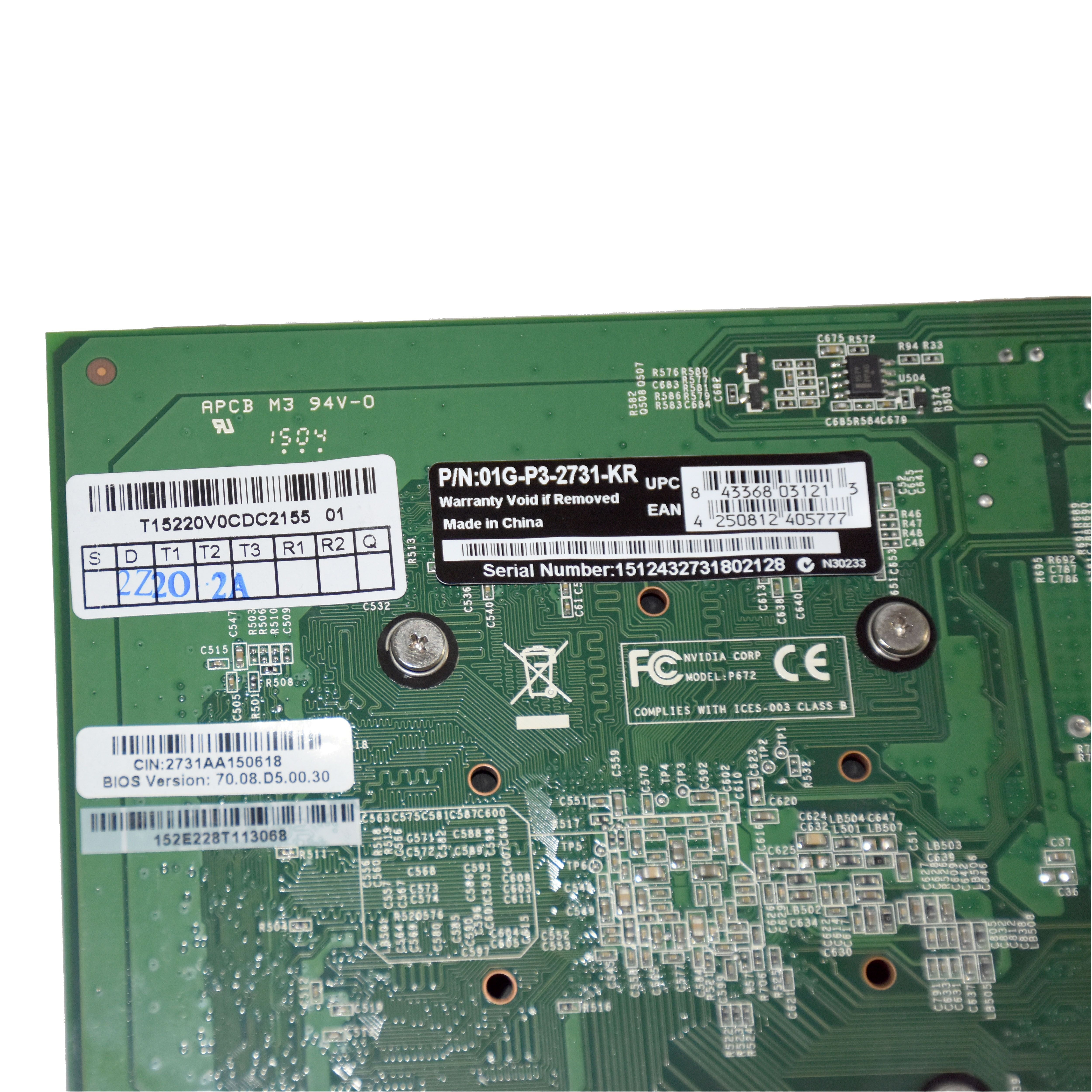 EVGA GeForce GT 730 1GB DDR3 128-bit Dual DVI and HDMI GPU – 01G-P3-2731-KR