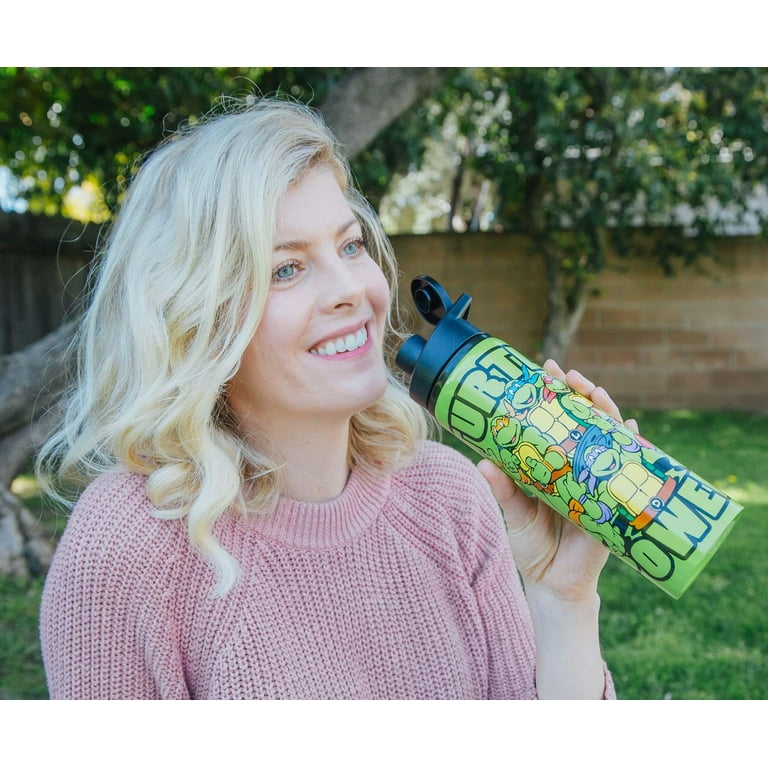 Teenage Mutant Ninja Turtles Stainless Steel Water Bottle for Kids