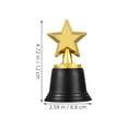 thumbnail image 6 of OUNONA 15pcs Lightweight And Portable Prank Awards Kids Mini Plastic Trophy Star-Shaped Award For Student Achievements Classroom Events, 6 of 7