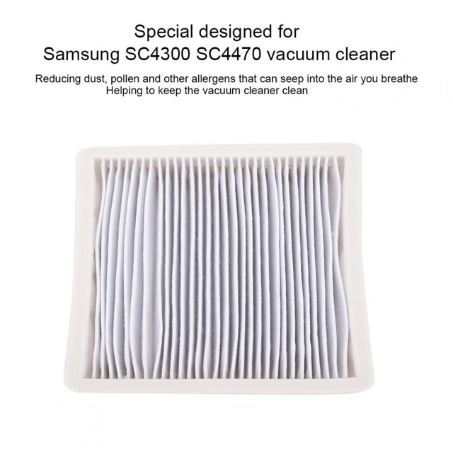 Repuesto para aspiradora Filtro HEPA Pieza de Repuesto Compatible con Samsung SC4300 SC4470 Hogar Octpeak NO