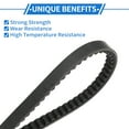 thumbnail image 4 of Correa de transmisión V-Belt No.480852 de Unique Bargains para Piaggio Fly 50 2T 2006-2011 para motocicleta, 4 of 7