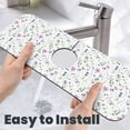 thumbnail image 6 of Sikiie Watercolor Wildflower Splash Guard for Sink Faucet-1 PC Super Absorbent Fast Drying Mat Sink Gadgets-Splash Guard for Kitchen, Sink Mat, 6 of 7