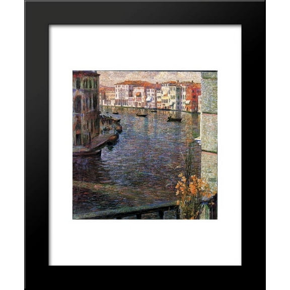 The Grand Canal in Venice 20x24 Framed Art Print by Umberto Boccioni