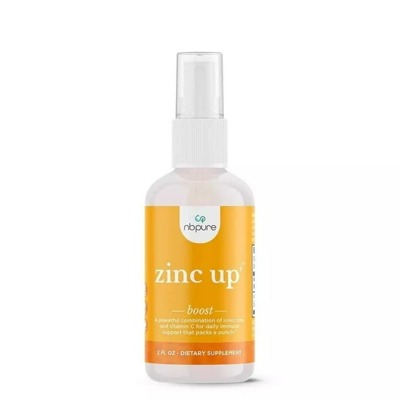 nbpure Zinc Up  with Vitamin C Spray, Fruit Punch, 2 oz