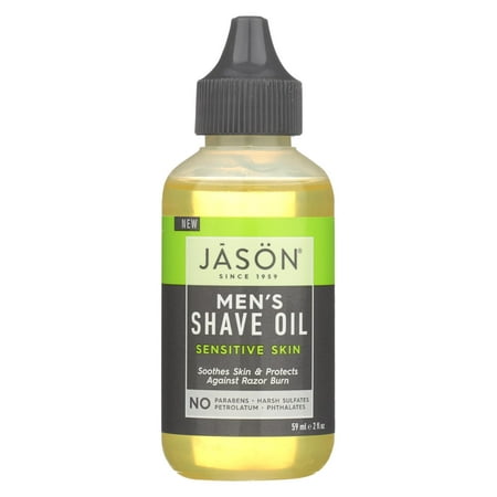 Jason Natural Products Shave Oil - Men's - Sensitive - 2 Fl