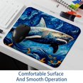 thumbnail image 6 of Shark Square Desk Mat Mouse Mat Mouse Pad, 8.3x9.8 Inch, Non-Slip Rubber Bottom, Printed, Suitable for Office and Gaming, 6 of 6