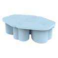 thumbnail image 1 of Bandeja de hielo de silicona mejorada y molde,bandeja de hielo de café cilíndrica de gran tamaño para refrigerador con tapa y accesorios de vidrio, 1 of 5