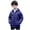 Blue, variant on Boys Coats Winter Lightweight Heart Quilted Puffer Jacket for Girls & Kids Zip Up Hooded Coat with Kangaroo Pocket Size 5T 6T (Navy,5-6 Years)