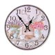 thumbnail image 1 of European Floral Vintage Shabby Chic Style 30cm Wall Clock Home Bedroom Kitchen Quartz(without Battery), 1 of 2