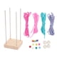 thumbnail image 2 of Kit Para Hacer Bolas De Paracord, Bola De Madera Maciza, Herramienta Para Tejer Puño De Mono, Ilustración Detallada, Base De Madera De Haya, Cuentas De Color, Cubos Para, 2 of 7