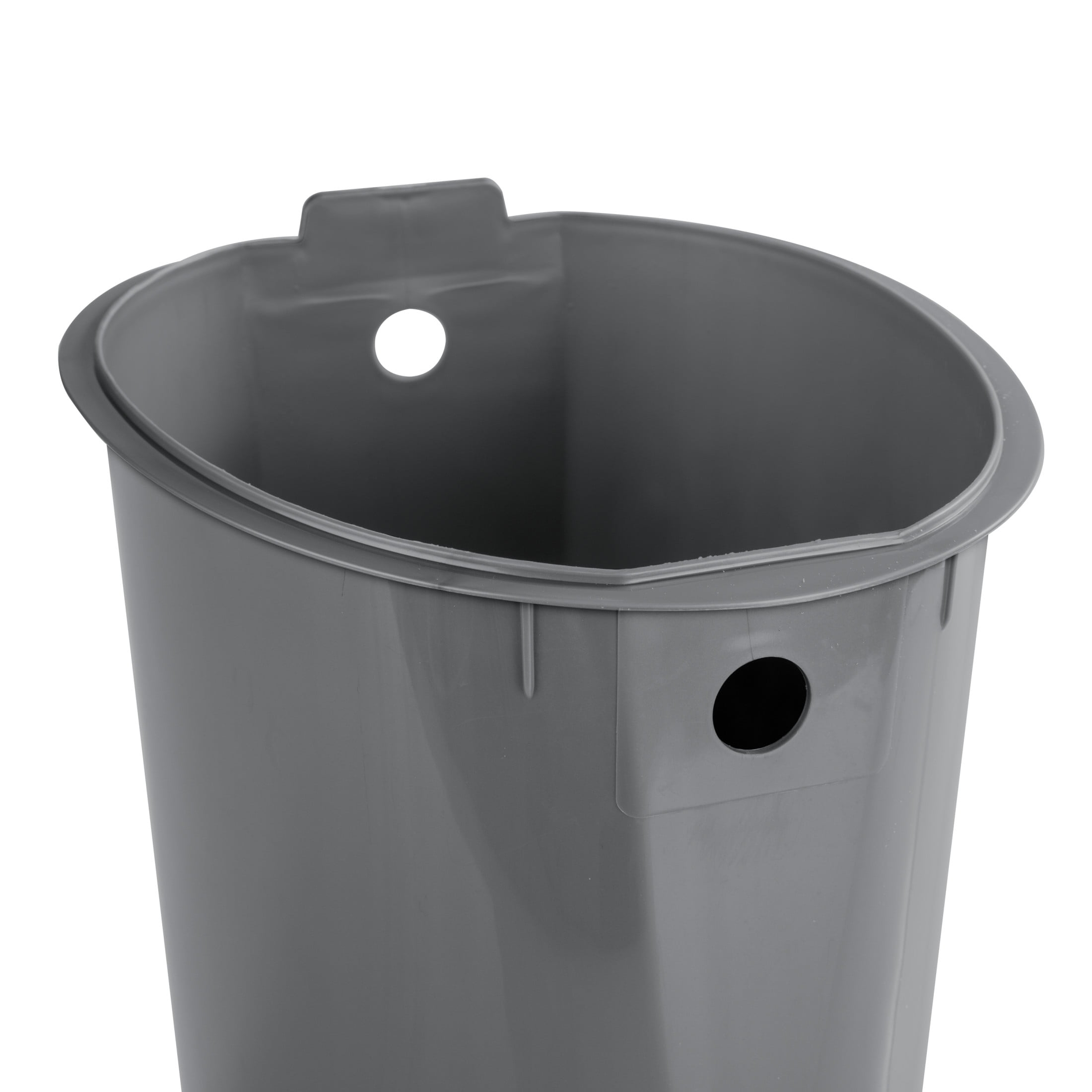 Sterilite Small Bathroom Trash Can, 2.6 Gallon Plastic Garbage Bucket Bin