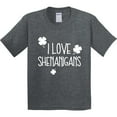 thumbnail image 3 of Inktastic I Love Shenanigans Youth T-Shirt, 3 of 5