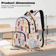 thumbnail image 6 of Yuyamidu Cowboy Horse 17 Inch Backpack Set 4Pcs for School Boys Girls Ages 6-12 Elementary Kids Bookbag with Lunch Bag Pencil Case Water Bottle Bag Travel Daypack, 6 of 7