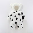 thumbnail image 2 of Baby Boys Long Sleeve Romper Jumpsuit Clothes Warm Baby Boy Baby Rompers Baby Winter Girls Boys Clothes,0-3 Months, 2 of 4