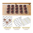 thumbnail image 3 of Cooling Rack Baking Rack Twin Set. Stainless Steel Oven and Dishwasher Safe Wire Rack. Fits Half Sheet Cookie Pan, 3 of 7