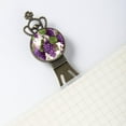 thumbnail image 5 of Grapes Vintage Copper Crown-Shaped Bookmarks Set of 2 - Stainless Steel Reading Accessories for Book Lovers, 5 of 5
