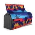 thumbnail image 3 of Bingfone Beach With Palm Trees Magnetic Mailbox Cover Standard Size For Garden Yard Outdoor Decorations-25.5x21 In, 3 of 7