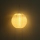 thumbnail image 1 of Colgante impermeable de farol solar redondo LED de 8 pulgadas para decoración de jardín (blanco), 1 of 8