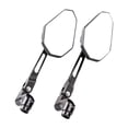 thumbnail image 4 of LOVIVER Motorcycle Mirrors Motorcycle Rearview Mirrors 8/10 mm Screw Direct Replacement Adjustable ATV Rear View Mirror for MT09, 4 of 8