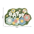 thumbnail image 6 of Mdesiwst Bathroom Floor Mats Water Absorbent Cartoon Flower Shape Soft Quick-Drying Carpet for Ultimate Comfort, 6 of 8