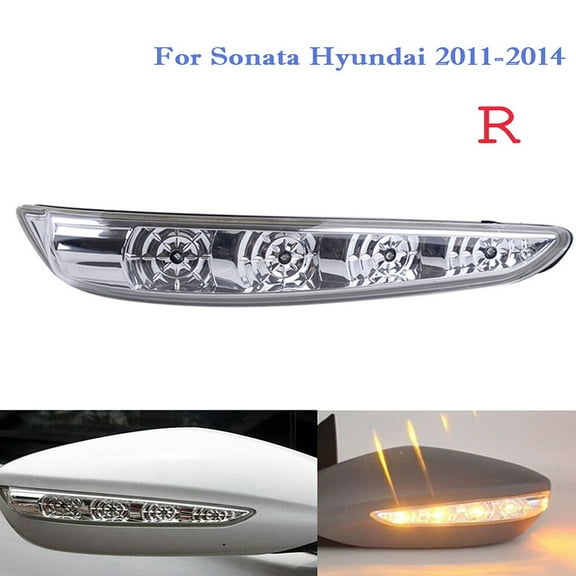 Right Side Turn Signal Mirror Light Lamp For Hyundai for Sonata 8th 2011-15