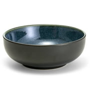 Sango Resona 16-Piece Elegant Stoneware Dinnerware Set, Variegated Blue